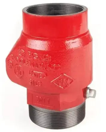 4" Male x Female SCR Check Threaded Valve for Fire Systems