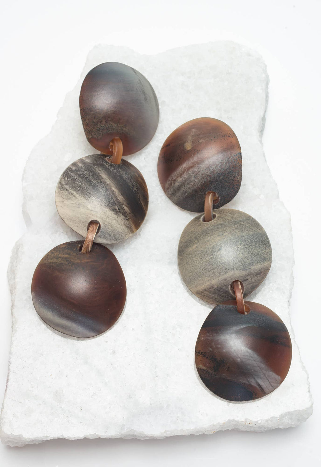Terra Drop Statement Earrings