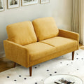 Loveseat Sofa, European Style With Sleek Design, Modern & Vintage Flair, Upholstered 2 Seater Couch