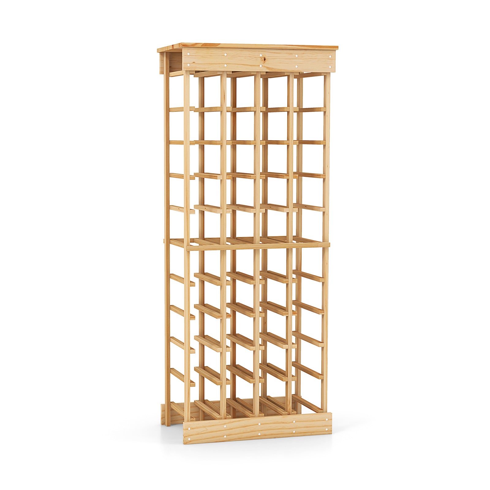 40 Bottles Modular Wine Rack