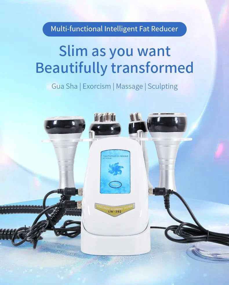 GlowPro 40K 4IN1 Cavitation Slimming Machine – Facial Massager & Skin Tightening for Lifted, Youthful Skin