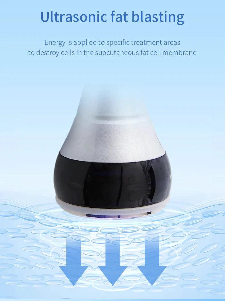 GlowPro 40K 4IN1 Cavitation Slimming Machine – Facial Massager & Skin Tightening for Lifted, Youthful Skin