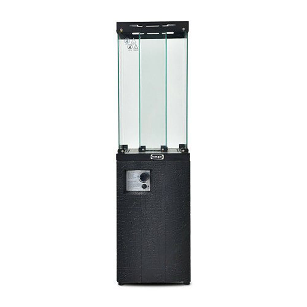 41K BTU Outdoor Propane Gas Patio Heater W/ Lockable Wheels (SAK98052)