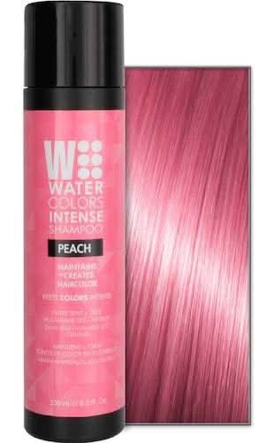 Watercolors Peach Intense Color Depositing Shampoo 8 oz