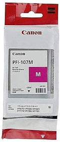 New, Pre-Owned - Canon PFI-107 130mL Magenta Ink Cartridge