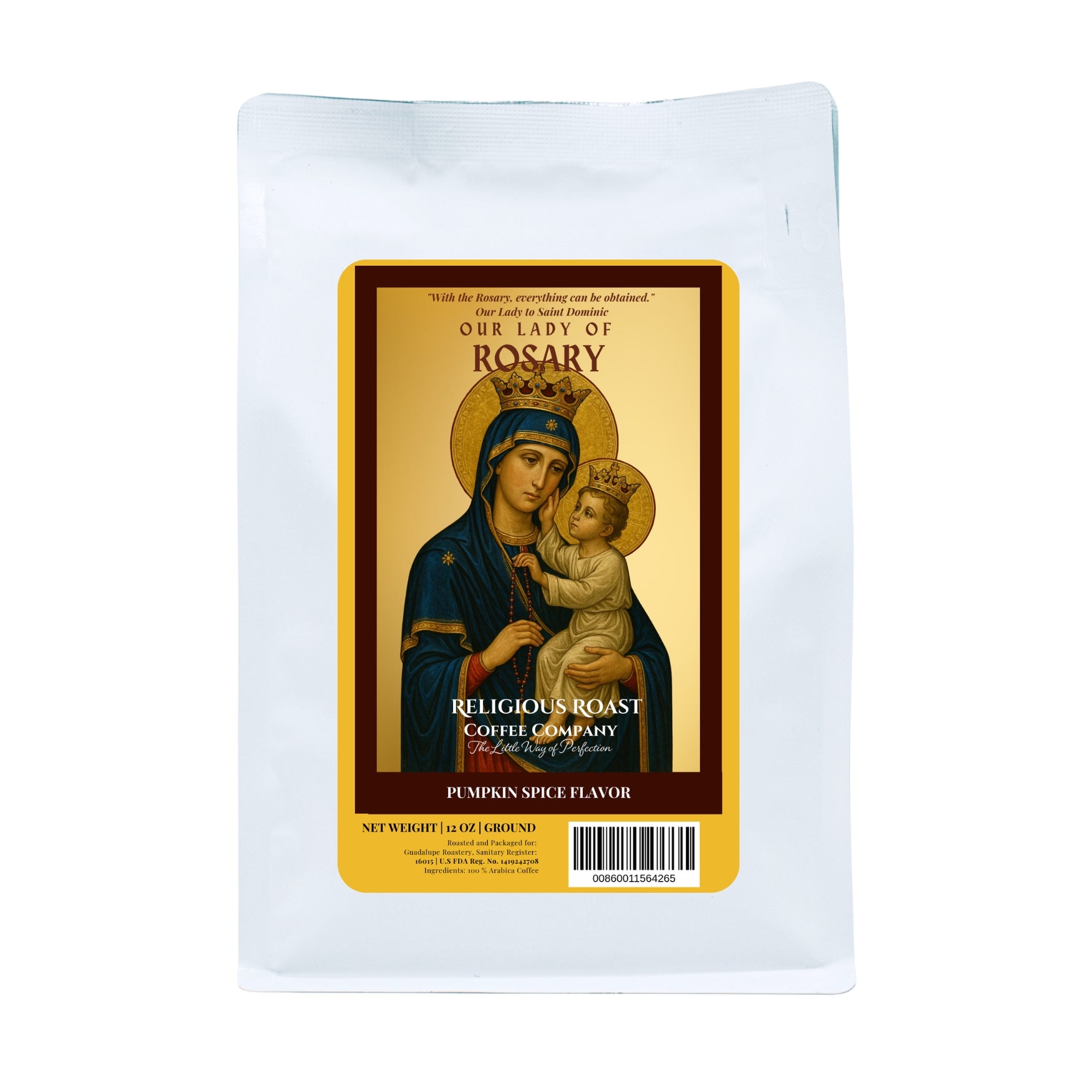 Our Lady of the Rosary – Autumn Pumpkin Spice