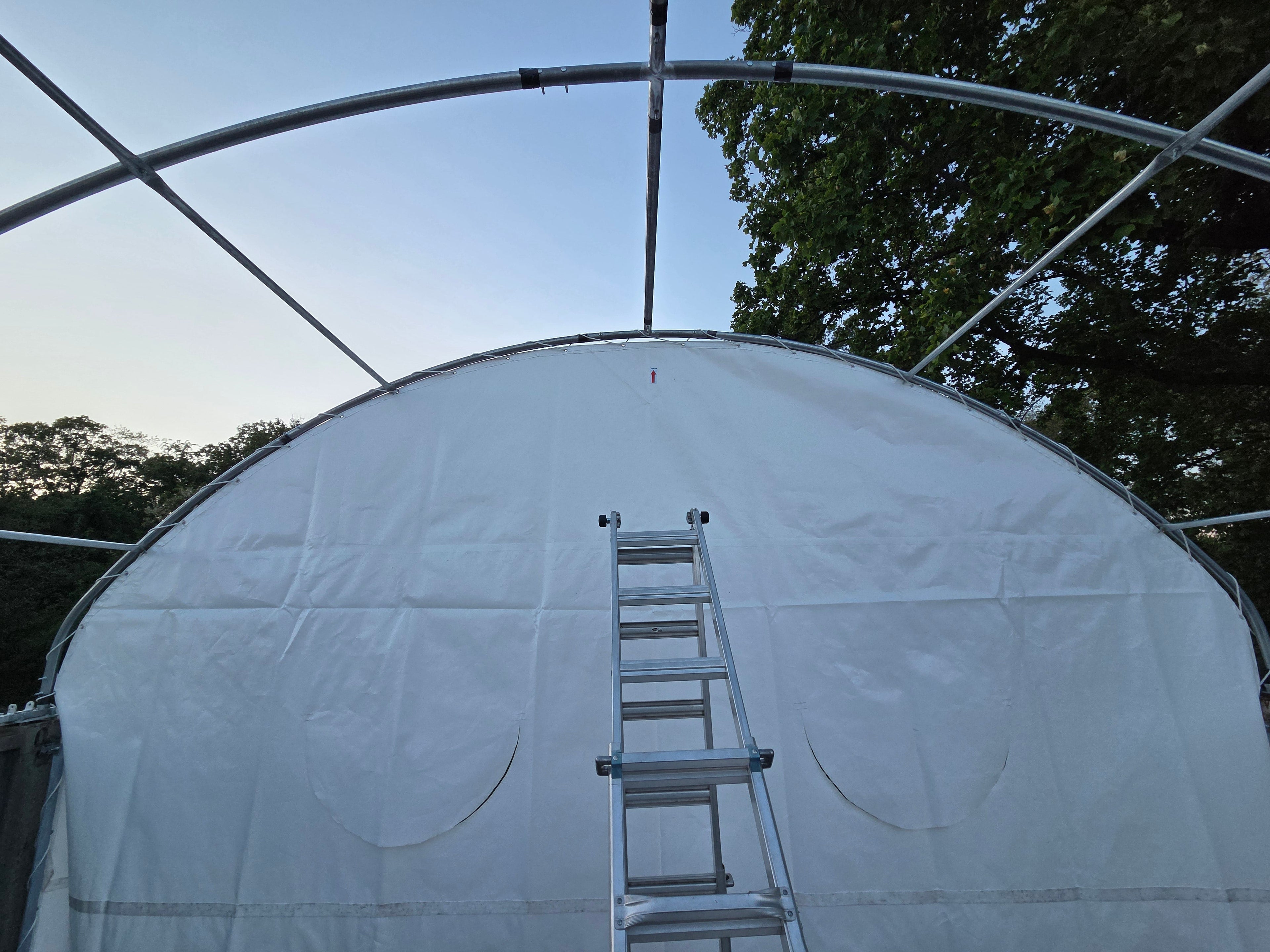 Rear Panel for W20' Container Shelter