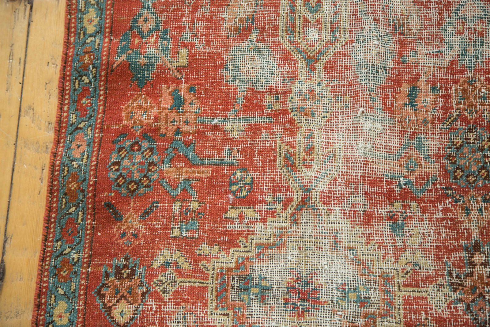 2x13.5 Antique Heriz Rug Runner