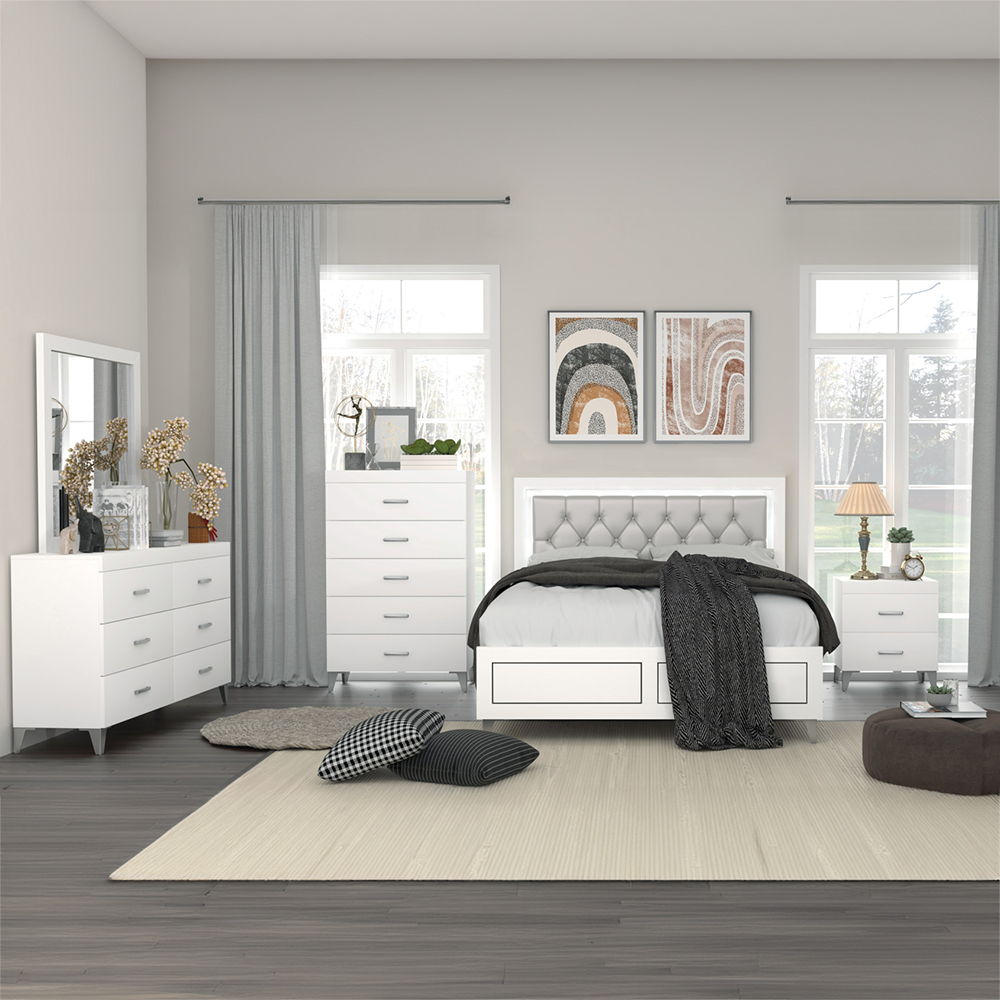 Casilda - Chest - White