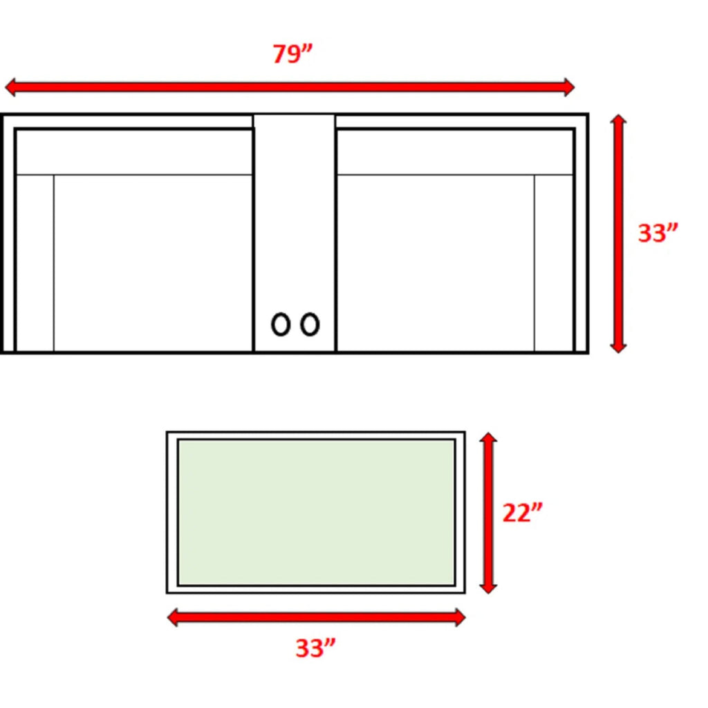 Outdoor Sectional Set HDPE Wicker Aluminum Gray 4 Piece Fully Assembled