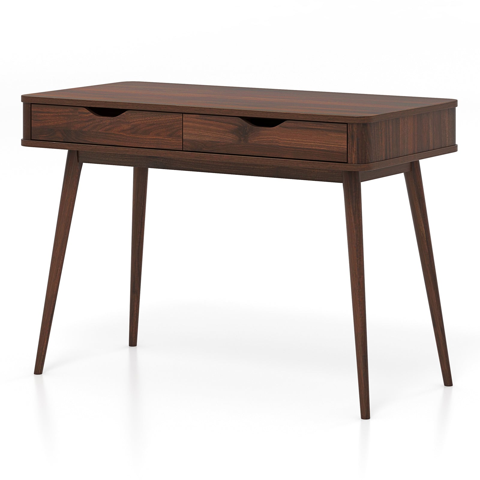 43.5 Inch Computer Desk with 2 Drawers for Small Spaces