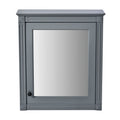 Wall Mounted Bathroom Storage Cabinet With Mirror, Medicine Cabinet With Height Adjustable Shelf