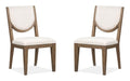 Westbourne - Upholstered Side Chair (Set of 2) - Dark Umber