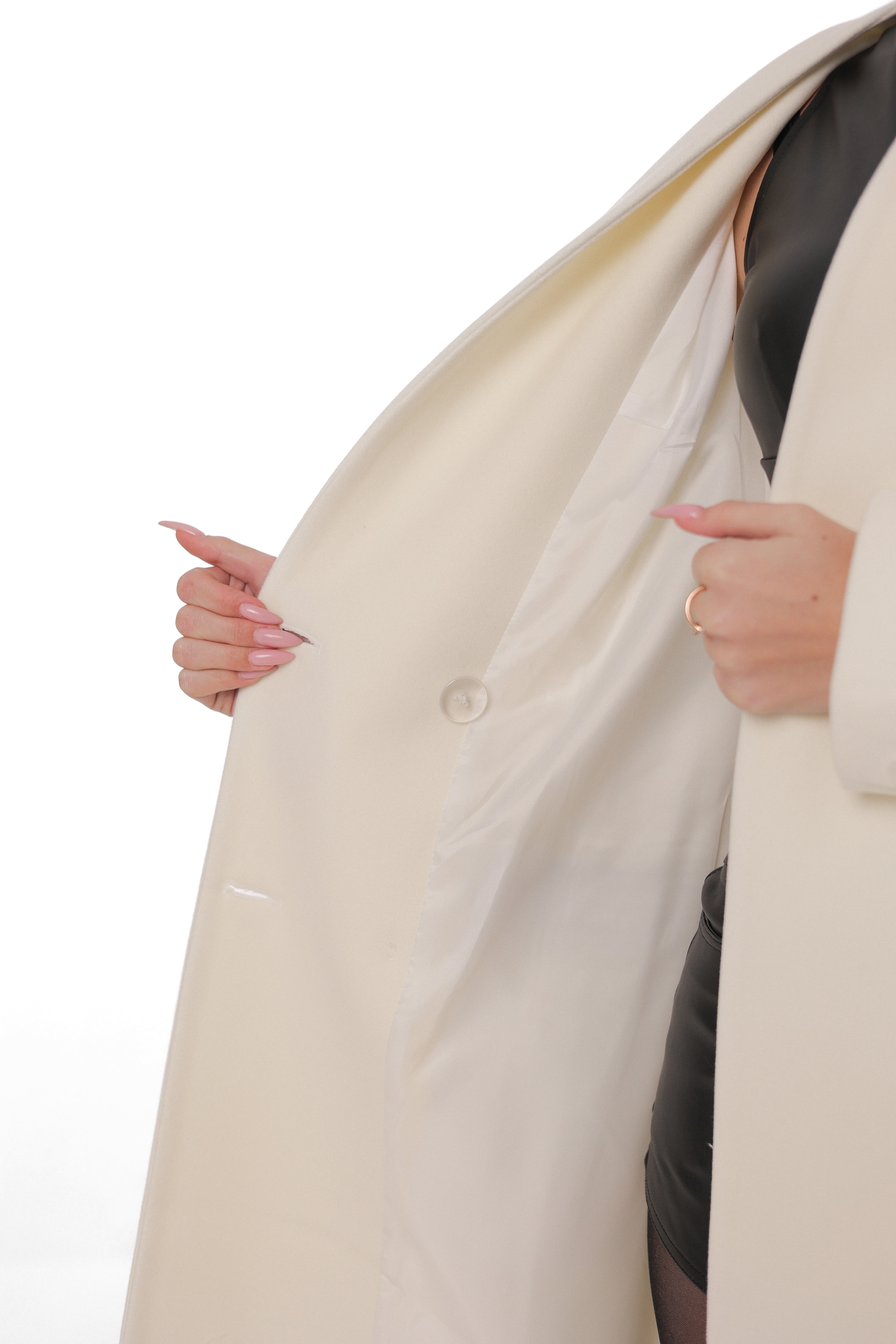 Amelia Longline Cashmere Blend Coat