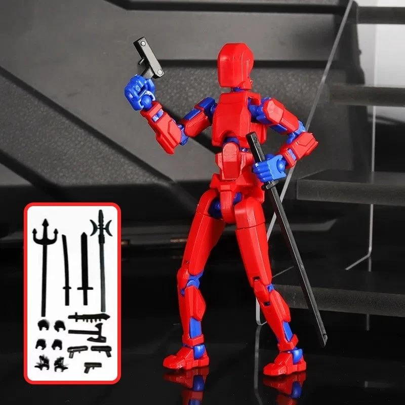 Multi-Jointed Shapeshift Robot - 3D Printed Action Model Toy