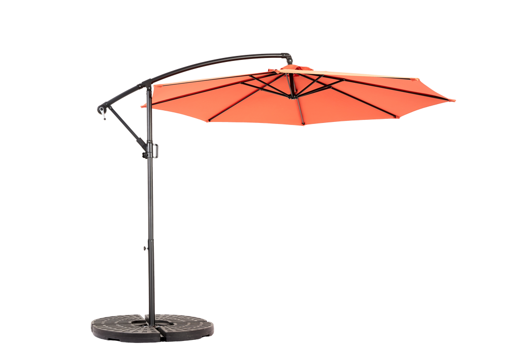 Best Choice Products 10ft Offset Hanging Market Patio Umbrella w-Easy Tilt