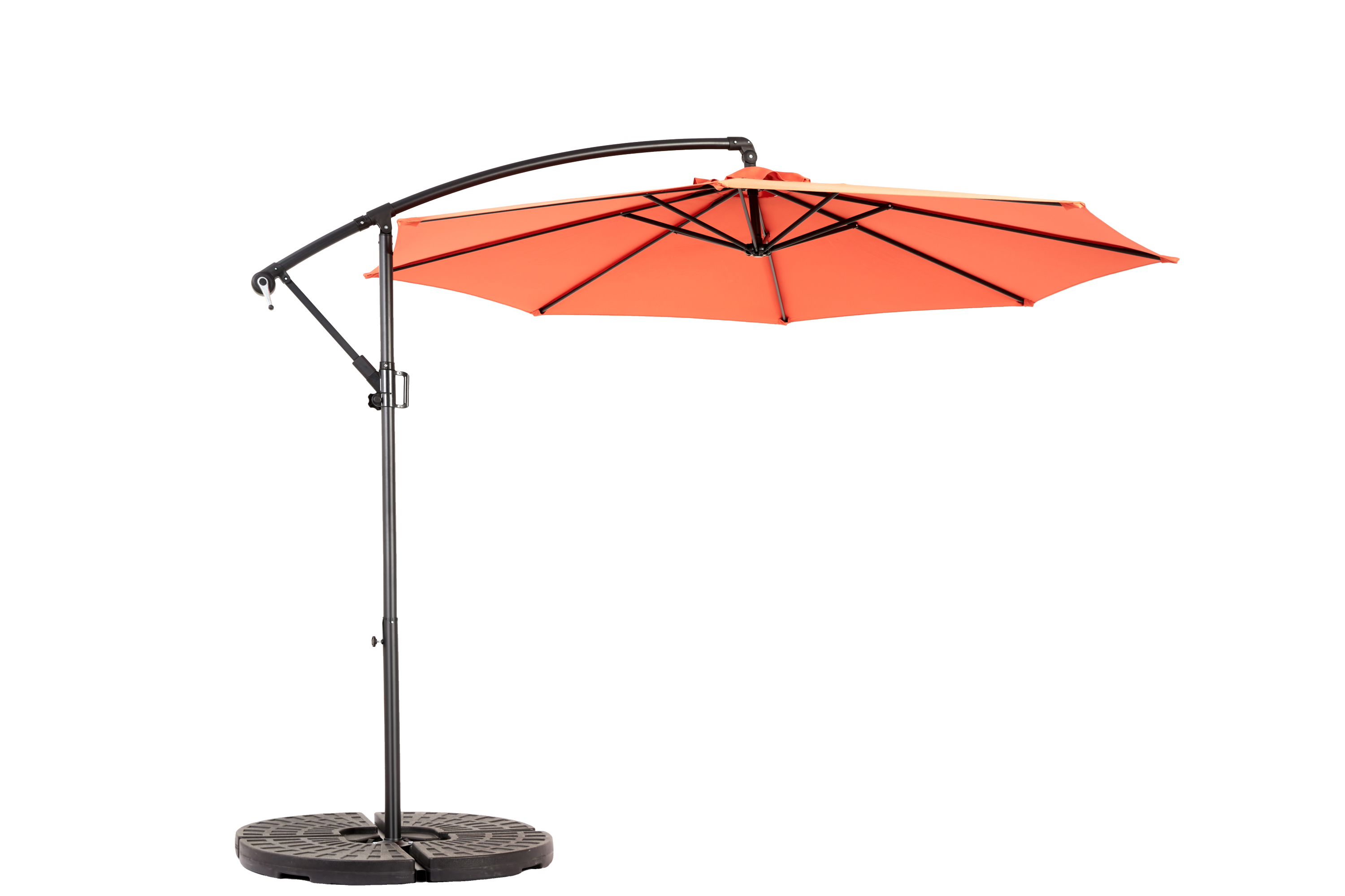 Best Choice Products 10ft Offset Hanging Market Patio Umbrella w-Easy Tilt