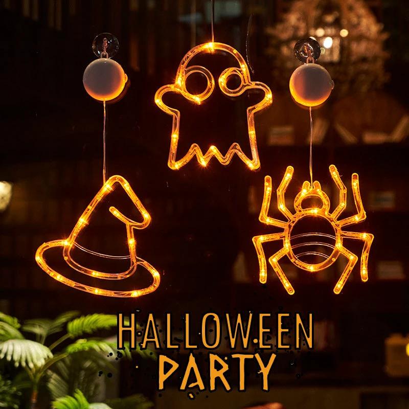 Spooktacular Halloween LED Window Lights! 🎃🕷️👻