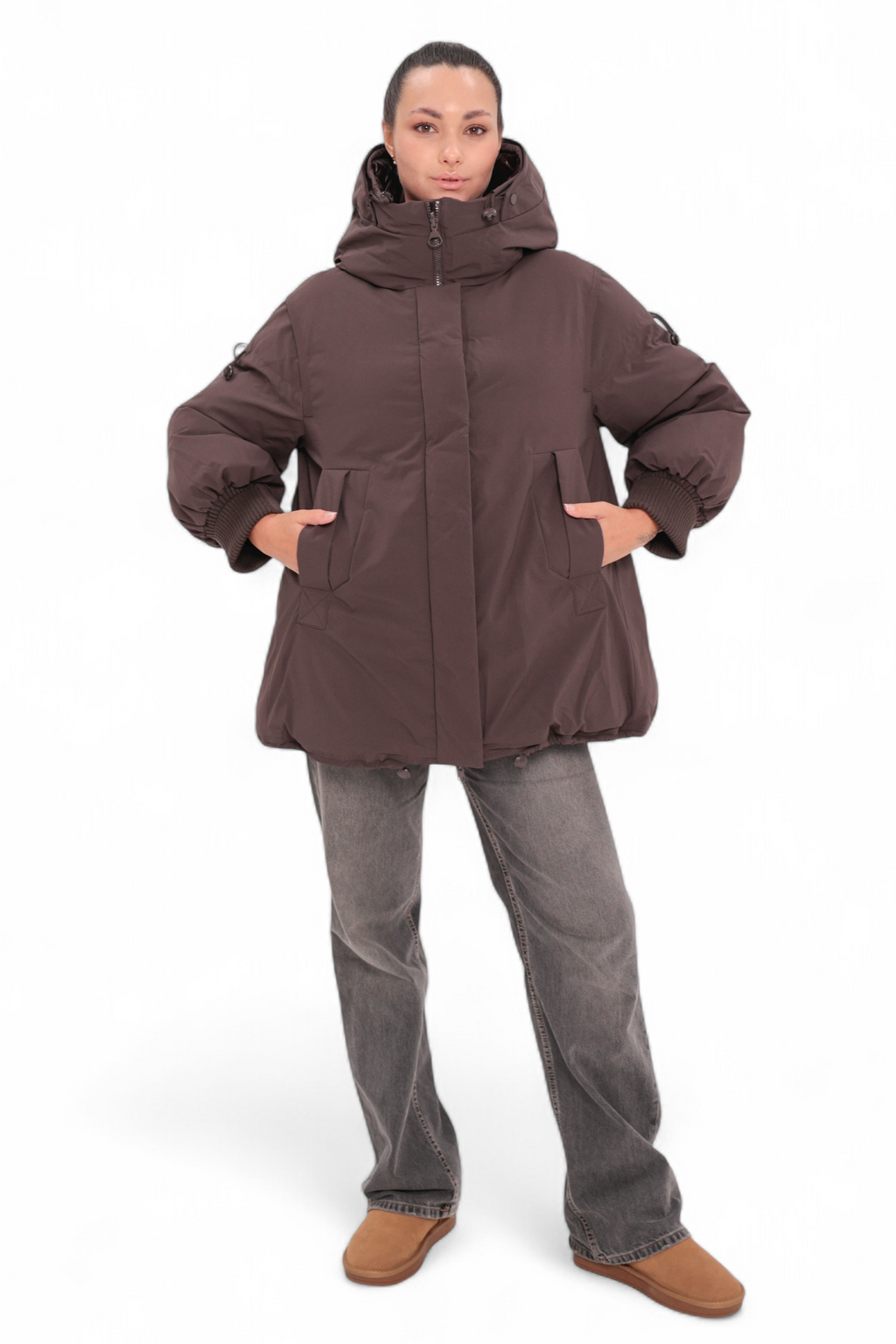 ⇆ Reversible 2 in 1 Insulated Bio-Down Winter Coat