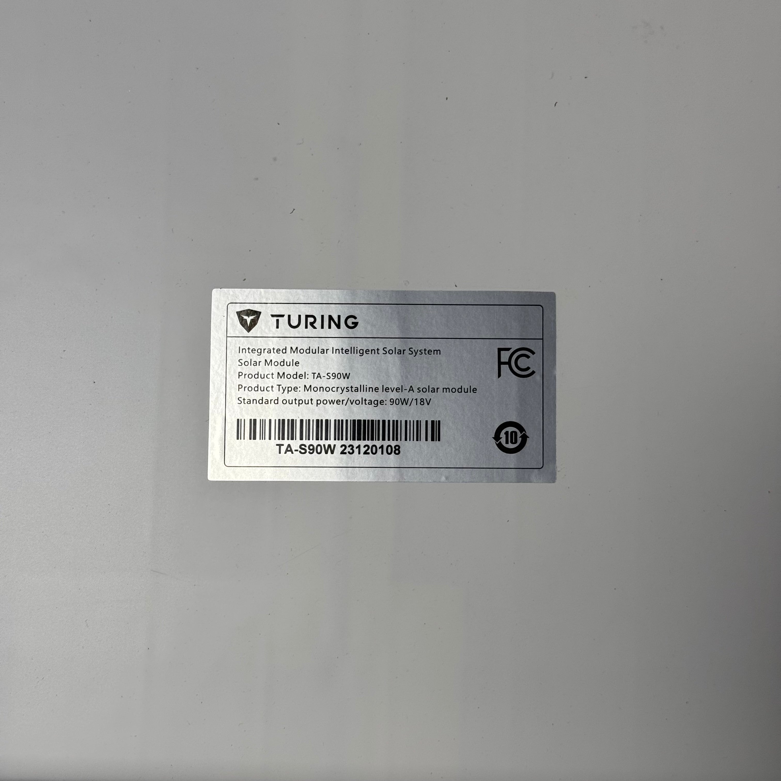 TURING (3 Boxes) Integrated Modular Intelligent Solar System TA-ZJ800/TA-S90W 18V