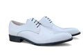 Calfskin Lace-Up Oxford White