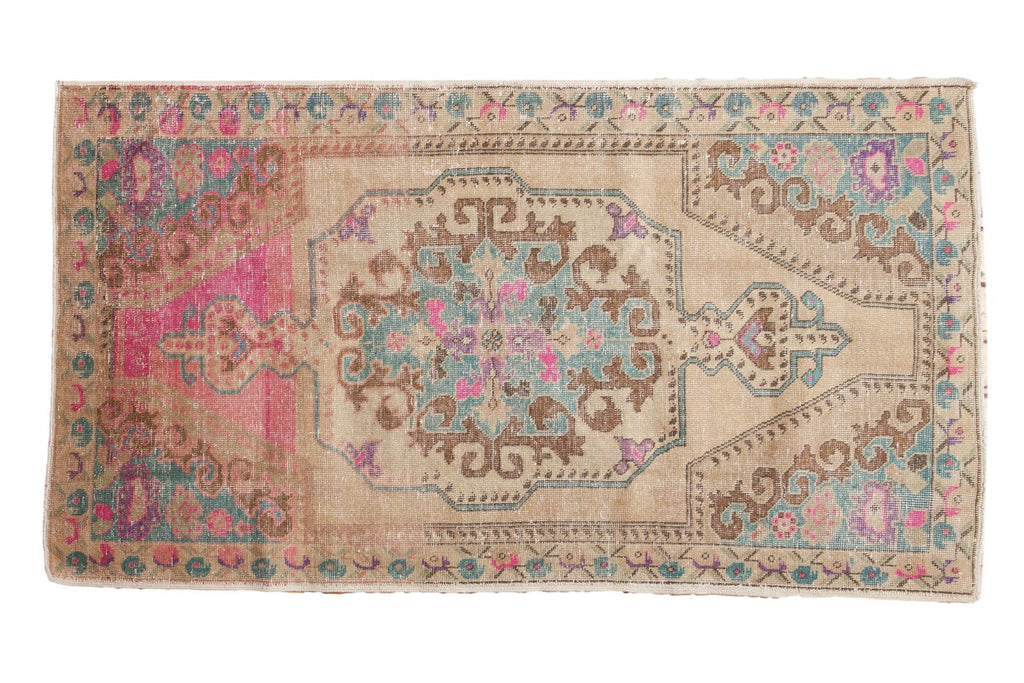 4x7.5 Vintage Distressed Oushak Rug