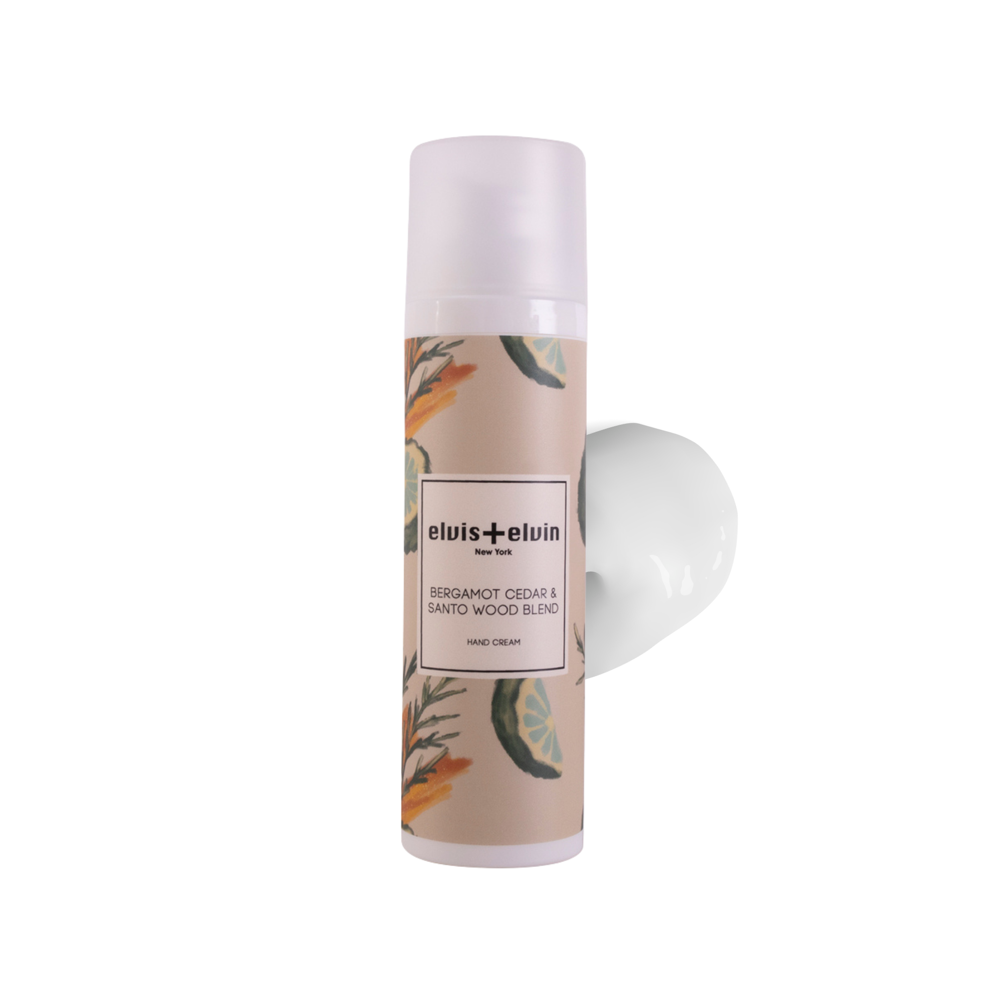 Bergamot Cedar & Santo Wood Fragrance Hand Cream by elvis+elvin