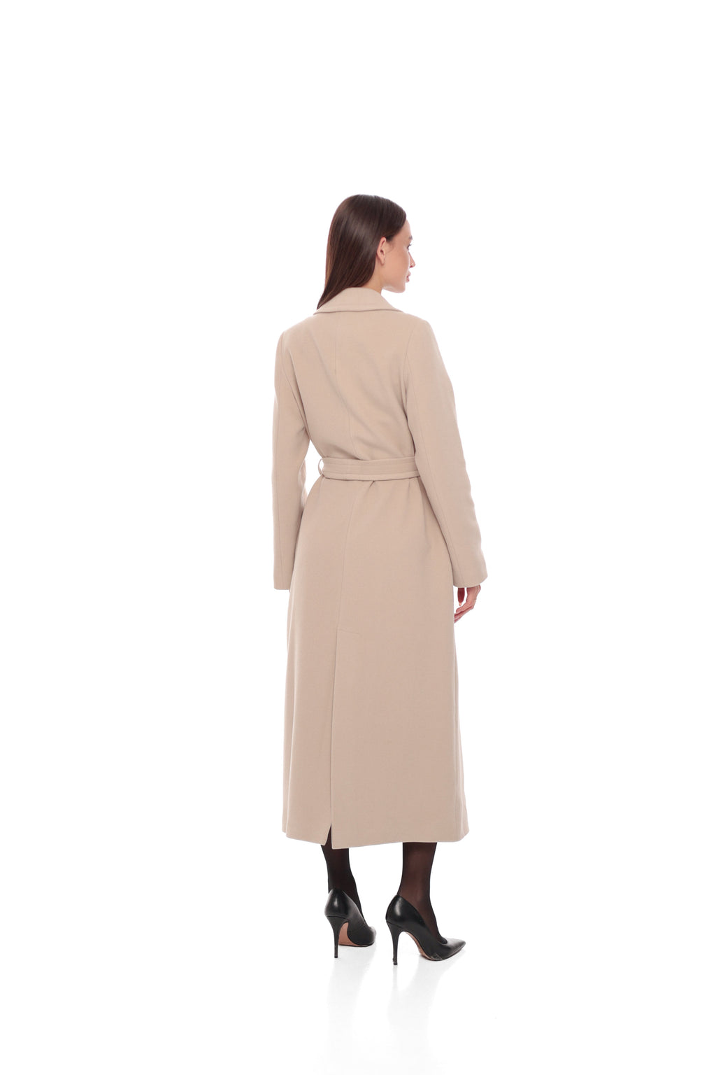 Pre-Order. Re-Stock Ships April 15, 2026. Stella Wool Blend Overcoat