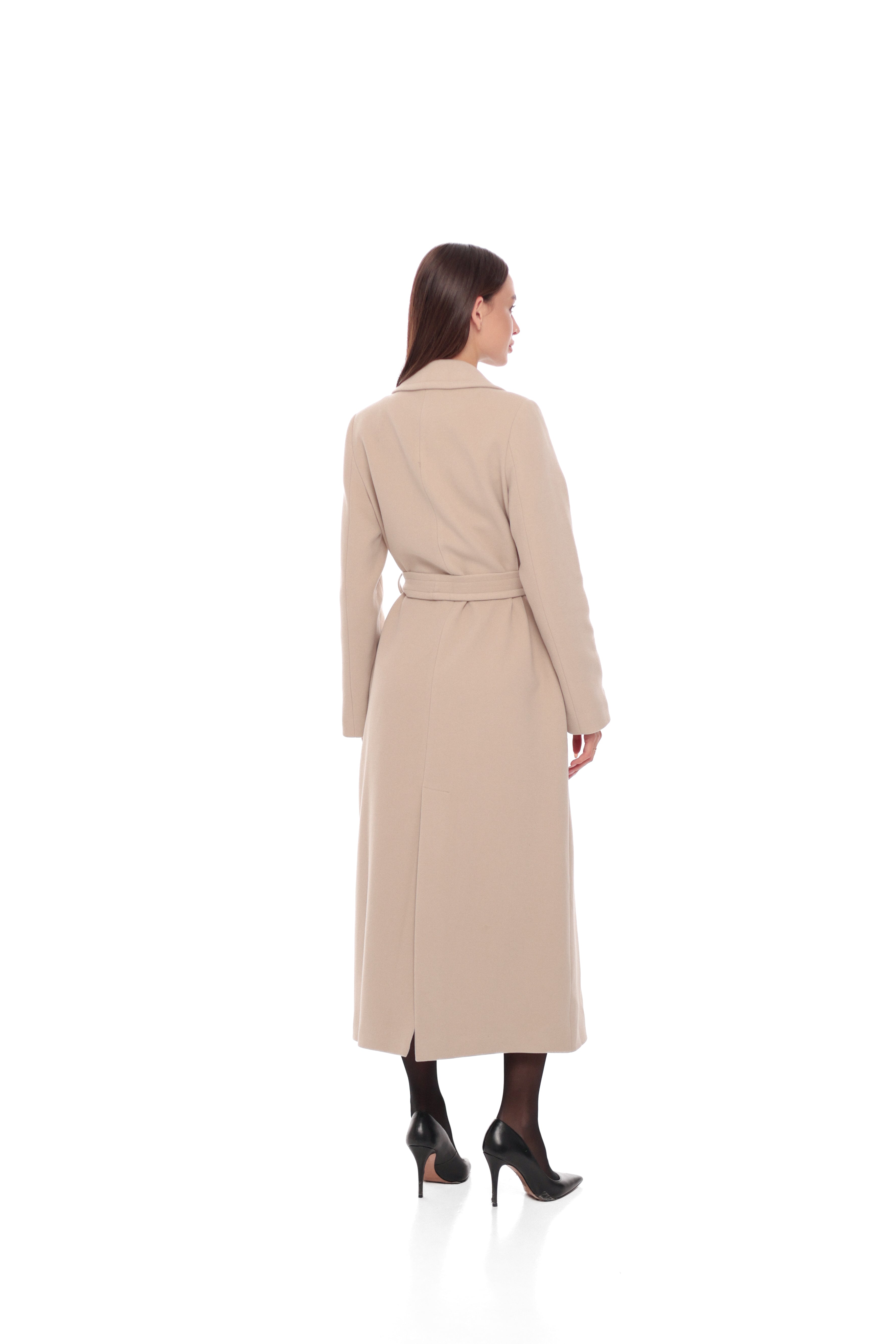 Pre-Order. Re-Stock Ships April 15, 2026. Stella Wool Blend Overcoat