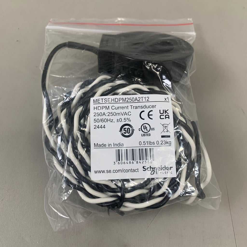 SCHNEIDER ELECTRIC Solid Core Current Transformer HDPM6000 METSEHDPM250A2T12