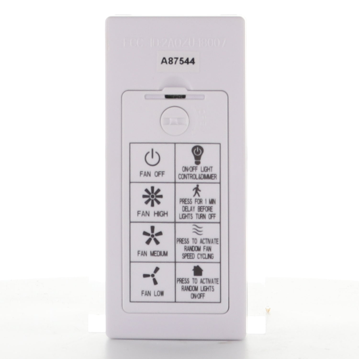 Substitute for Harbor Breeze TR326A 3-Speed Ceiling Fan Remote Control | Compatible with MR101T Receiver - 2AQZU-18007 [RRTRA049G1M]