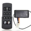 Harbor Breeze Remote Control and Receiver Kit for Boltz III, Mac III, Reverdy, and Crestwell Ceiling Fans - 4L000016450