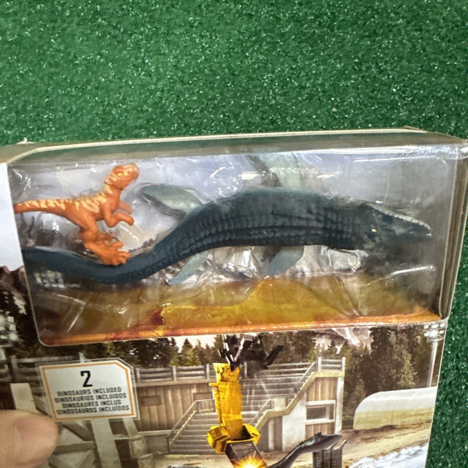 NEW RARE Mattel Jurassic World Dominion Minis Action Mosasaurus Mayhem Playset