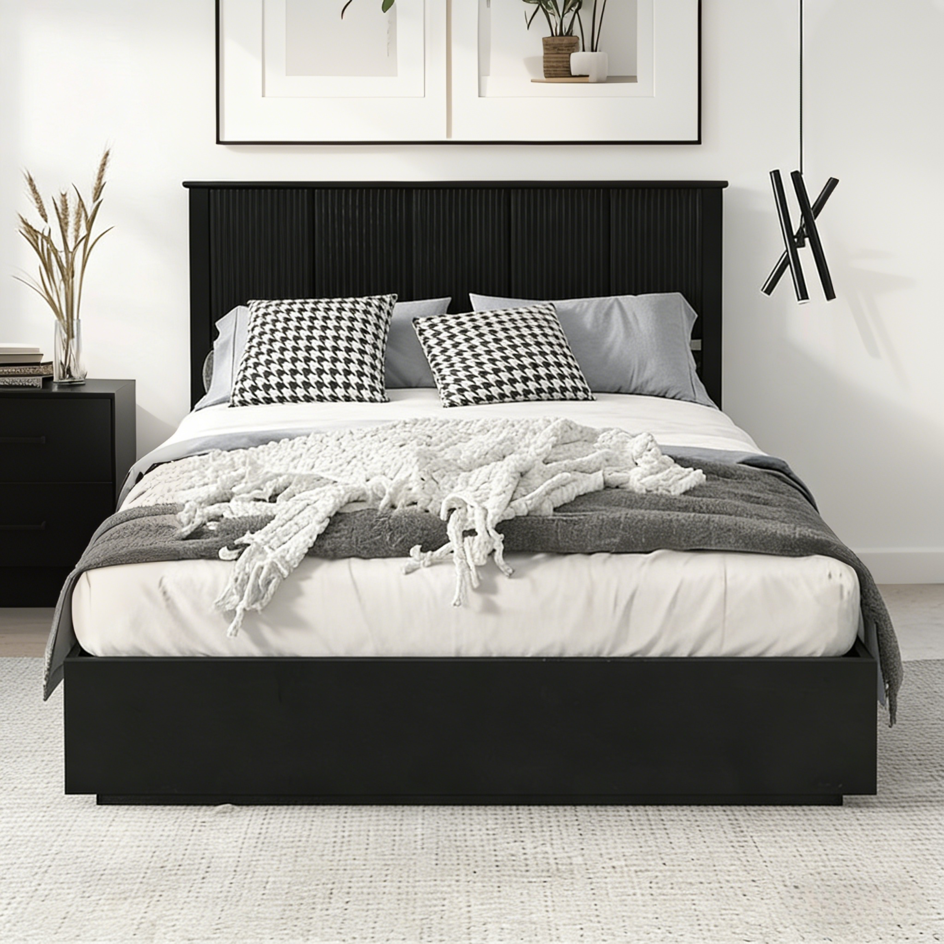 Stylish Queen Size Bed Frame