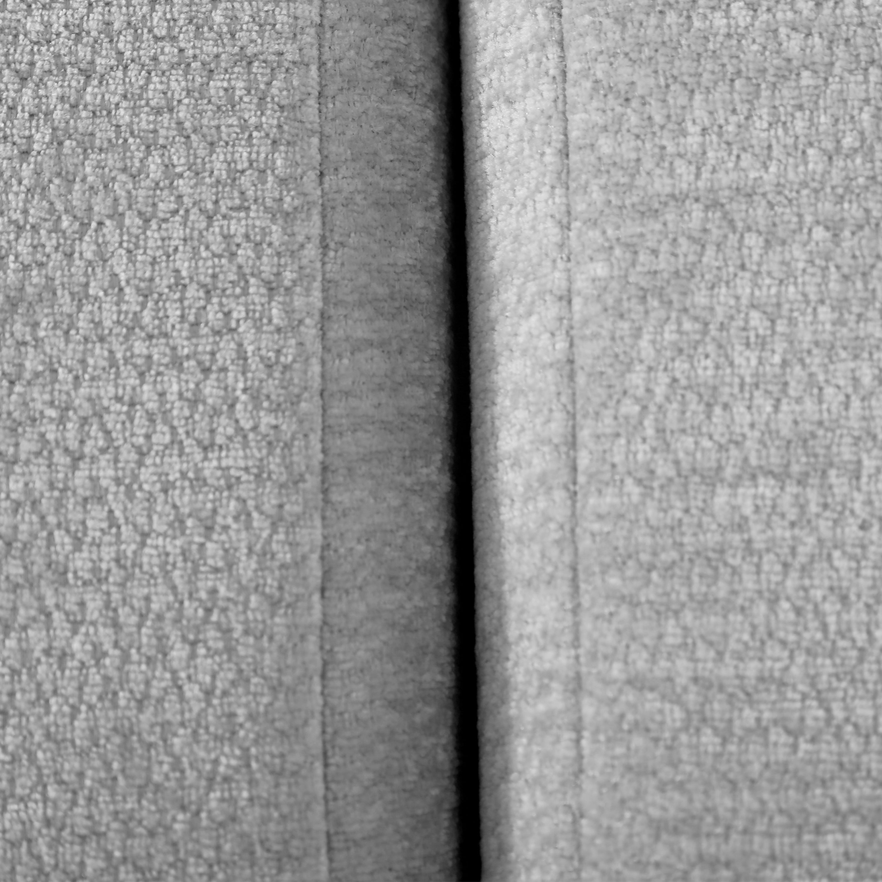 Sectional Sofa L-Shape Polyester Gray 4 Seat 122 In Chaise No Assembly