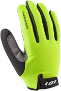Garneau Calory Gloves - Yellow Full Finger Men's Medium