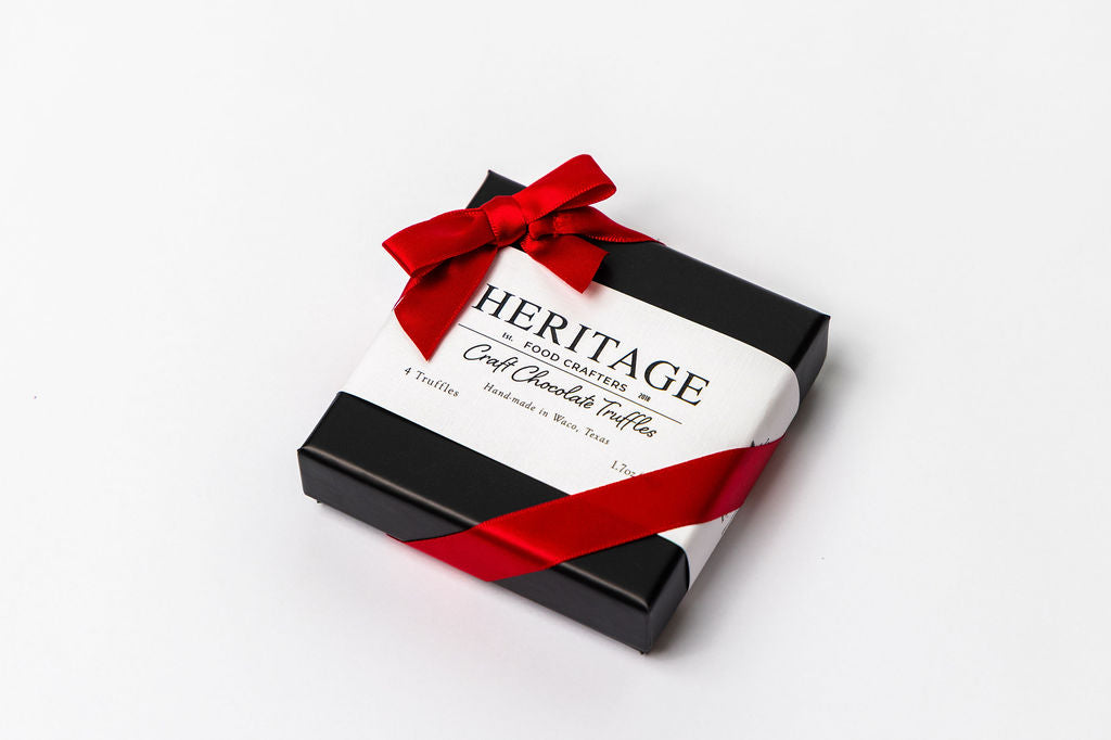 4-Piece Chocolate Truffle Box