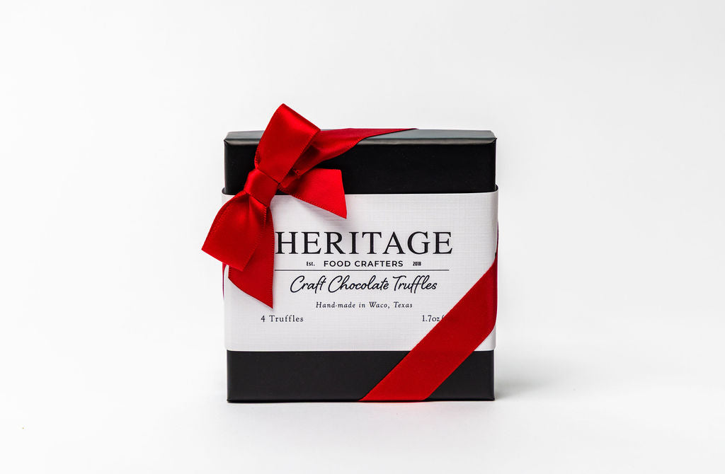 4-Piece Chocolate Truffle Box