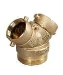 4" X 2-1/2" X 2-1/2" 90 Degree FDC GRV NST Connections