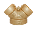 4" 2-1/2" SFDC Straight RB Fire Department Connection
