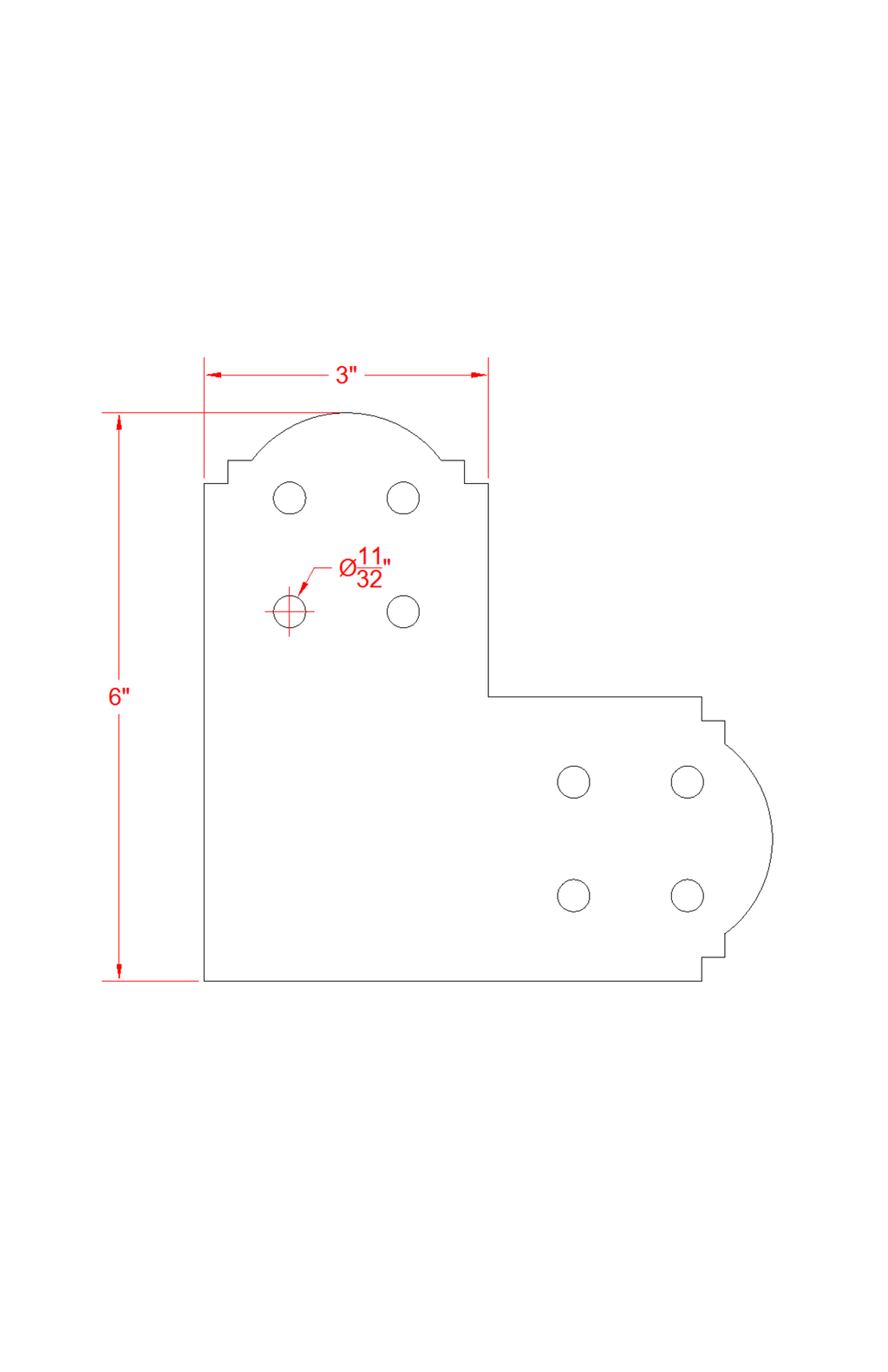 Decorative Design L Bracket for 4x4 Post, 4x4 L Support Bracket, 4x4 Steel Bracket, 4 inch Post Bracket, 4x4 L Bracket, Truss Plate
