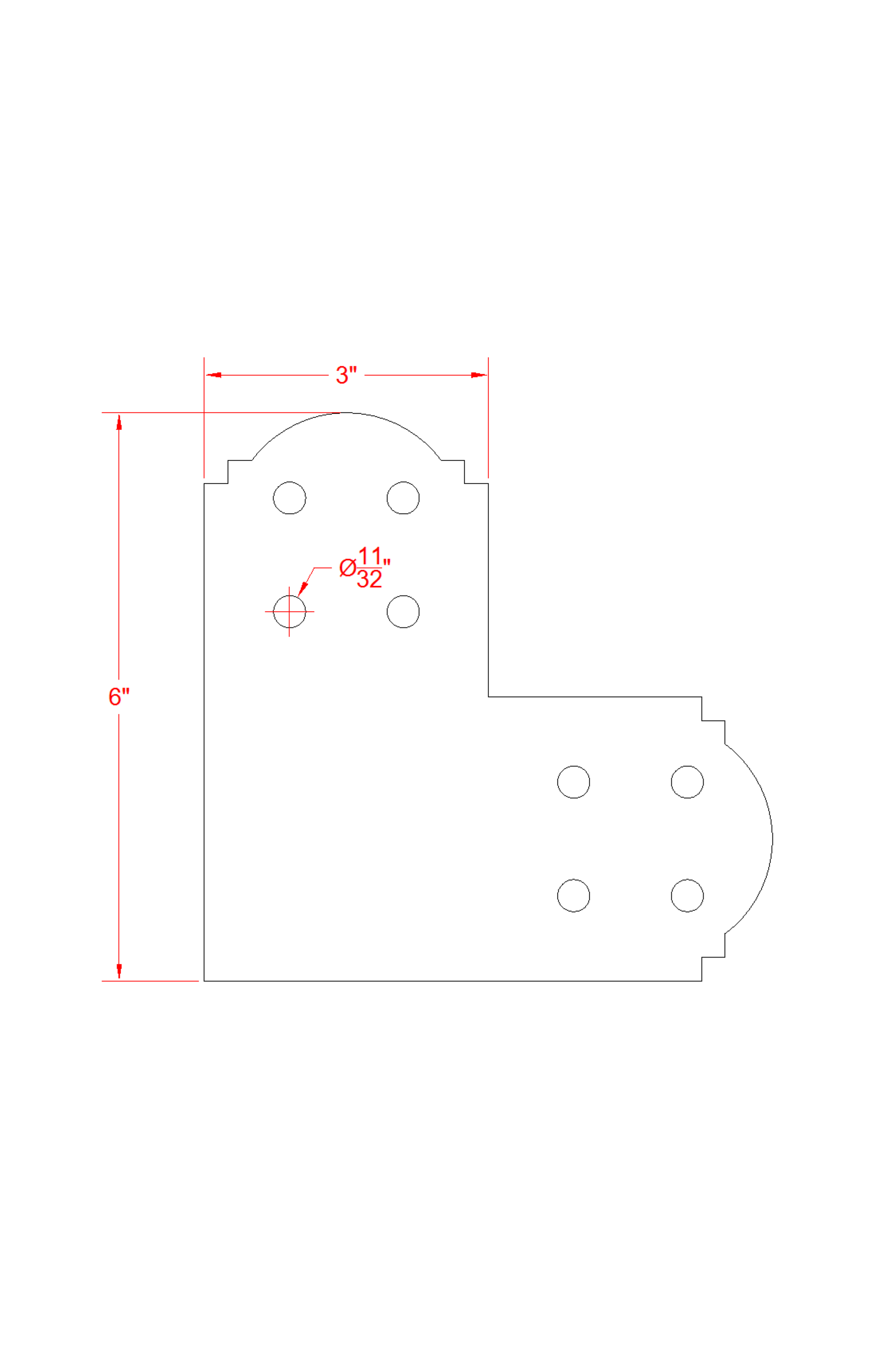 Decorative Design L Bracket for 4x4 Post, 4x4 L Support Bracket, 4x4 Steel Bracket, 4 inch Post Bracket, 4x4 L Bracket, Truss Plate