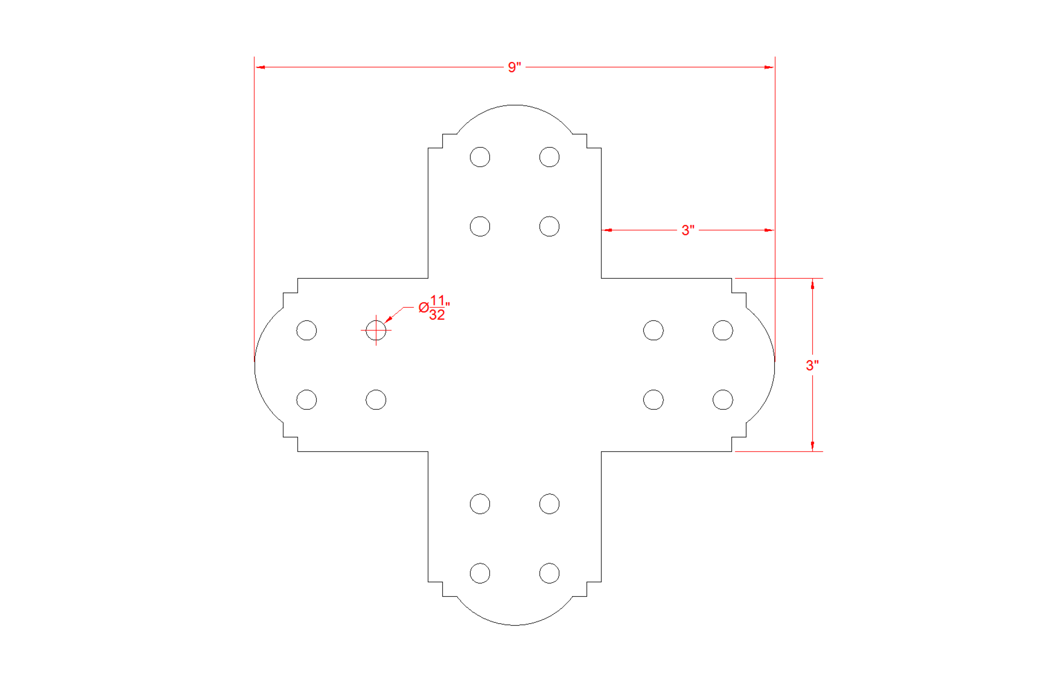 Decorative Design X Bracket for 4x4 Post, 4x4 Bolt Plate, 4 Inch X Support Bracket, Steel Bracket, 4 inch Cross Bracket