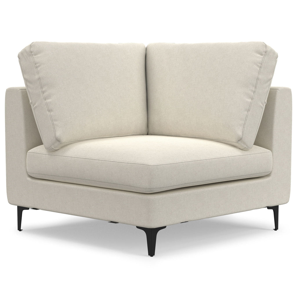 Ava - Mid Century Corner Sectional Sofa Handcrafted