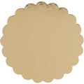 Cake Board - 6" Gold Scallop