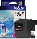 New, Pre-Owned - Brother LC20E Extra High Yield Magenta Ink Cartridge