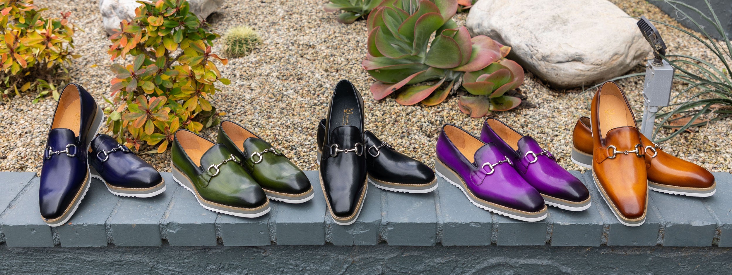 Calfskin Slip-On Horsebit Loafer Blue