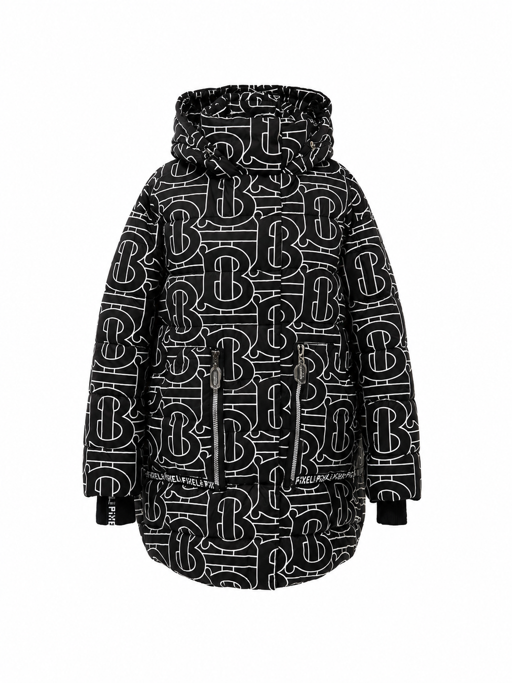 Insulated Bio-Down Hooded Winter Coat