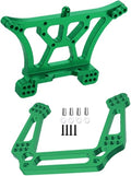 IRonManRc 1/10 Slash Rustler Bandit Stampede 2WD Aluminum Front & Rear shock Towers ( Green )