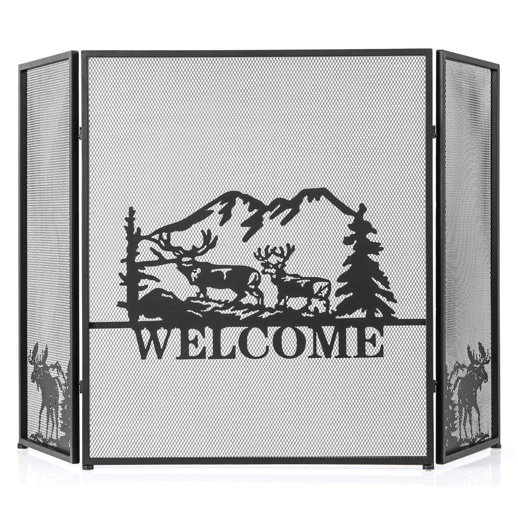 52 x 31 Inch Fireplace Screen